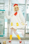 blonde_hair cosplay dress hairband kaieda_kae original thighhighs zettai_ryouiki rating:Safe score:2 user:nil!