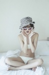 bed bikini hat minami_akina sunglasses swimsuit wpb_109 rating:Safe score:1 user:nil!