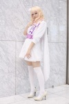 blonde_hair cosplay dress macross macross_frontier orin sheryl_nome thighhighs zettai_ryouiki rating:Safe score:1 user:pixymisa