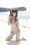 beach bikini cleavage ocean side-tie_bikini swimsuit tachibana_reimi twintails ys_web_346 rating:Safe score:1 user:nil!