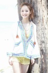 bikini_top cleavage jacket ponytail sasaki_nozomi shorts swimsuit vyj_116 rating:Safe score:0 user:nil!