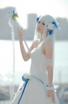 cleavage cosplay dress ibara original staff white_hair rating:Safe score:0 user:nil!