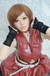 choker cosplay fingerless_gloves gloves kooki meiko miniskirt skirt vest vocaloid rating:Safe score:0 user:nil!
