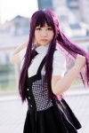 aji blouse cosplay inu_boku_secret_service jumper pleated_skirt purple_eyes purple_hair shirakiin_ririchiyo skirt tie twin_braids rating:Safe score:1 user:pixymisa