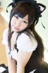 animal_ears cat_ears corset cosplay dress hairband hair_ribbons maria original rating:Safe score:1 user:pixymisa