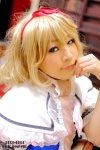 alice_margatroid blonde_hair cosplay dress hairbow hekii touhou rating:Safe score:1 user:nil!