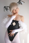 cosplay head_wings lilith_aensland pantyhose tagme_model vampire_(game) rating:Safe score:4 user:darkgray