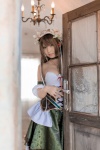 aiyoku_no_eustia blouse choker cleavage corset cosplay detached_sleeves enako eris_floraria hairband koku_no_kanaria skirt rating:Safe score:2 user:nil!