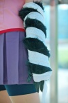 bakemonogatari bandages blouse cosplay kanbaru_suruga pleated_skirt school_uniform shorts skirt tora rating:Safe score:0 user:nil!