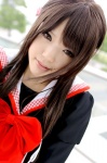 cosplay final_approach hair_ribbons kipi masuda_shizuka school_uniform rating:Safe score:1 user:darkgray