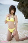 beach bikini cleavage hosaka_kanako ocean swimsuit wet rating:Safe score:0 user:nil!
