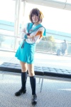 armband cosplay hair_ribbons ibara pantyhose sailor_uniform school_uniform suzumiya_haruhi suzumiya_haruhi_no_yuuutsu rating:Safe score:1 user:Log