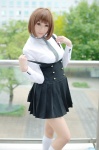 blouse cosplay inu_boku_secret_service jumper kneesocks kotomura_chino pantyhose school_uniform tie wakame rating:Safe score:1 user:nil!
