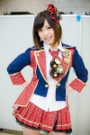 akb48 blouse cosplay endou_sora hairbow jacket maeda_atsuko_(cosplay) miniskirt skirt slip tie vest rating:Safe score:0 user:pixymisa
