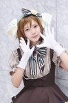 blouse cosplay gloves hairbow jumper koizumi_hanayo love_live!_school_idol_project uirin rating:Safe score:0 user:nil!
