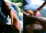 ass bikini cleavage passion_fruit side-tie_bikini swimsuit tatsumi_natsuko waterfall wet rating:Safe score:0 user:nil!