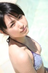 bikini cleavage kawamura_yukie ponytail pool refreshing swimsuit wet rating:Safe score:0 user:nil!
