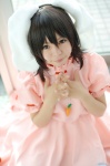 animal_ears bunny_ears cosplay dress inaba_tewi saeki_sae touhou rating:Safe score:1 user:nil!