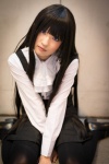 blouse cosplay inu_boku_secret_service jumper kuro shirakiin_ririchiyo thighhighs rating:Safe score:0 user:pixymisa
