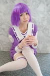 bodysuit cosplay kureha_marie purple_hair sorer sound_horizon thighhighs rating:Safe score:0 user:nil!