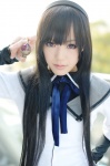 akemi_homura blouse cosplay hairband kipi puella_magi_madoka_magica rating:Safe score:1 user:nil!