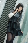 cosplay dress dress_lift inu_boku_secret_service shirakiin_ririchiyo thighhighs yaya rating:Safe score:2 user:nil!