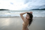 beach bikini_top denim iwane_ayuko miniskirt ocean perfume skirt swimsuit rating:Safe score:0 user:nil!
