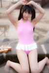 azunyanyan_peroperomu cosplay k-on! lenfried nakano_azusa one-piece_swimsuit swimsuit twintails wet rating:Safe score:1 user:nil!