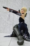 blonde_hair boots cosplay detached_sleeves dress fate/hollow_ataraxia fate/series maropapi saber_alter sword thighhighs rating:Safe score:0 user:nil!