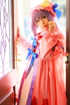 amatsuka_miyu cosplay dress hat patchouli_knowledge purple_hair robe touhou rating:Safe score:0 user:nil!