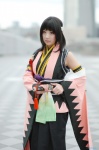 cosplay detached_sleeves hakama hakuouki hakuouki_shinsengumi_kitan headband katana kimono sword ten yukimura_chizuru rating:Safe score:0 user:nil!