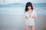 barbie beach bikini_bottom cardigan cleavage ocean swimsuit wet xiuren_150 rating:Safe score:5 user:nil!