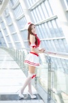 cosplay costume croptop g-star high_heels ji_yeon_soo nurse nurse_cap pantyhose skirt thighhighs rating:Safe score:4 user:mock