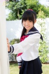 bag izumi_hiyori pleated_skirt ponytail sailor_uniform school_uniform shirt skirt rating:Safe score:0 user:zopo