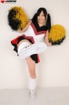 cheerleader_uniform hamada_yuri loose_socks pleated_skirt pom_poms skirt socks tank_top twintails rating:Safe score:0 user:nil!