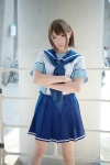 aki_(iv) anegasaki_nene cosplay love_plus pleated_skirt sailor_uniform school_uniform skirt rating:Safe score:0 user:nil!