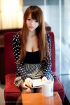 angela_lee black_legwear cardigan cleavage dress pantyhose xiuren_038 rating:Safe score:0 user:nil!