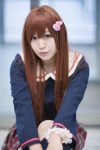 cosplay hair_clip original pleated_skirt school_uniform shimizu_miki skirt rating:Safe score:0 user:pixymisa