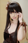 cleavage cosplay dress hairband original shirayuki_himeno rating:Safe score:1 user:nil!