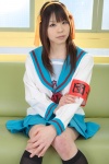 armband cosplay hairband katou_mari kneehighs sailor_uniform school_uniform suzumiya_haruhi suzumiya_haruhi_no_yuuutsu rating:Safe score:0 user:nil!