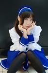 aoki apron cosplay dress hairband kyonko maid maid_uniform suzumiya_haruhi_no_yuuutsu thighhighs zettai_ryouiki rating:Safe score:0 user:nil!