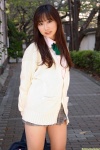blouse bookbag cardigan costume pleated_skirt school_uniform skirt yazawa_miina rating:Safe score:1 user:nil!