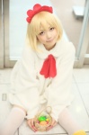blonde_hair cosplay dress hairband kaieda_kae original thighhighs zettai_ryouiki rating:Safe score:0 user:nil!