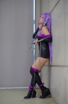 chains choker cosplay dress fate/series fate/stay_night knives makiron pantyhose purple_hair rider thighhighs zettai_ryouiki rating:Safe score:2 user:nil!