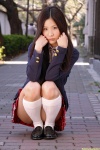 blazer blouse costume kneesocks pleated_skirt school_uniform skirt sweater_vest tomosaka_natsumi rating:Safe score:0 user:nil!
