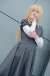 aoi_yuma blonde_hair cosplay crosscrossplay crossplay dress maria_holic school_uniform shidou_mariya twintails rating:Safe score:0 user:nil!