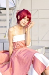 cosplay evening_gown hino_kahoko kiniro_no_corda kouzuki_suzuka red_hair rating:Safe score:0 user:nil!