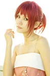 cosplay evening_gown hino_kahoko kiniro_no_corda kouzuki_suzuka red_hair rating:Safe score:0 user:nil!