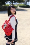 blouse chino jumper necklace shoulder_bag thighhighs zettai_ryouiki rating:Safe score:0 user:pixymisa