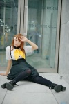black_legwear blouse boots cosplay gatchaman_crowds ichinose_hajime jumper maiko_(ii) pantyhose rating:Safe score:1 user:nil!